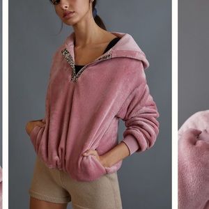 ANTHROPOLOGIE Kelyn Cozy Hooded Pullover